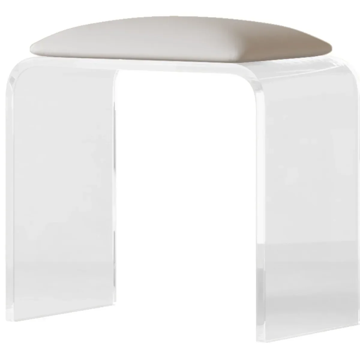 Минималистичный одиночный стул в кремовом стиле домашняя дверь сменная обувь