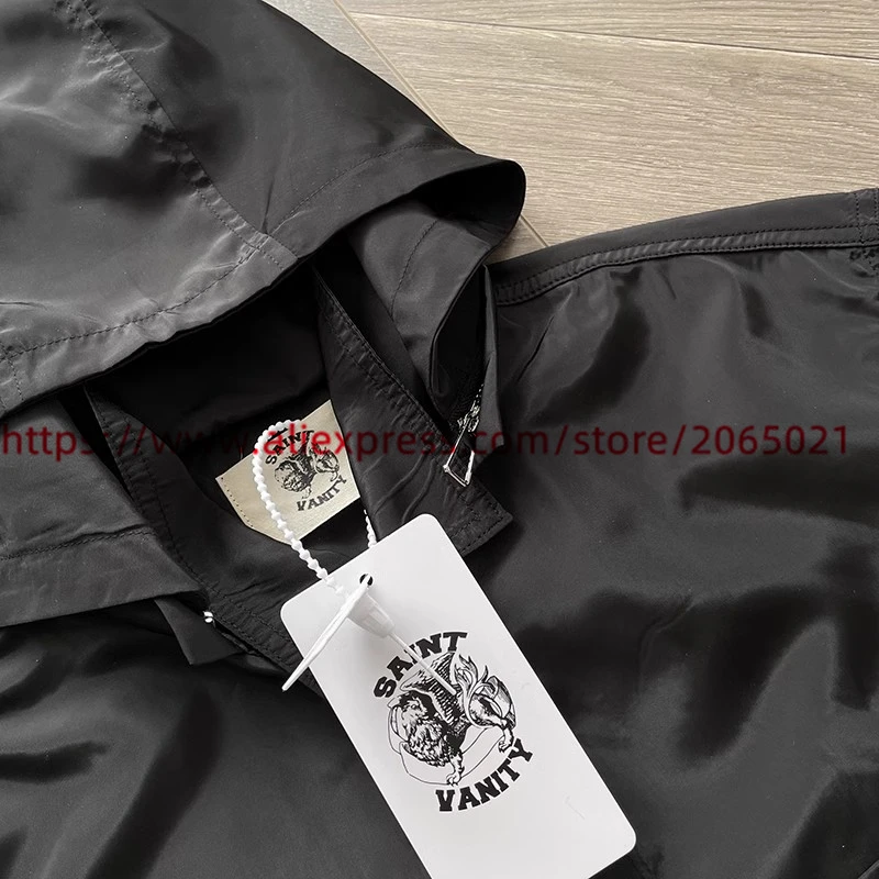 Черные спортивные футболки SAINT VANITY больших размеров