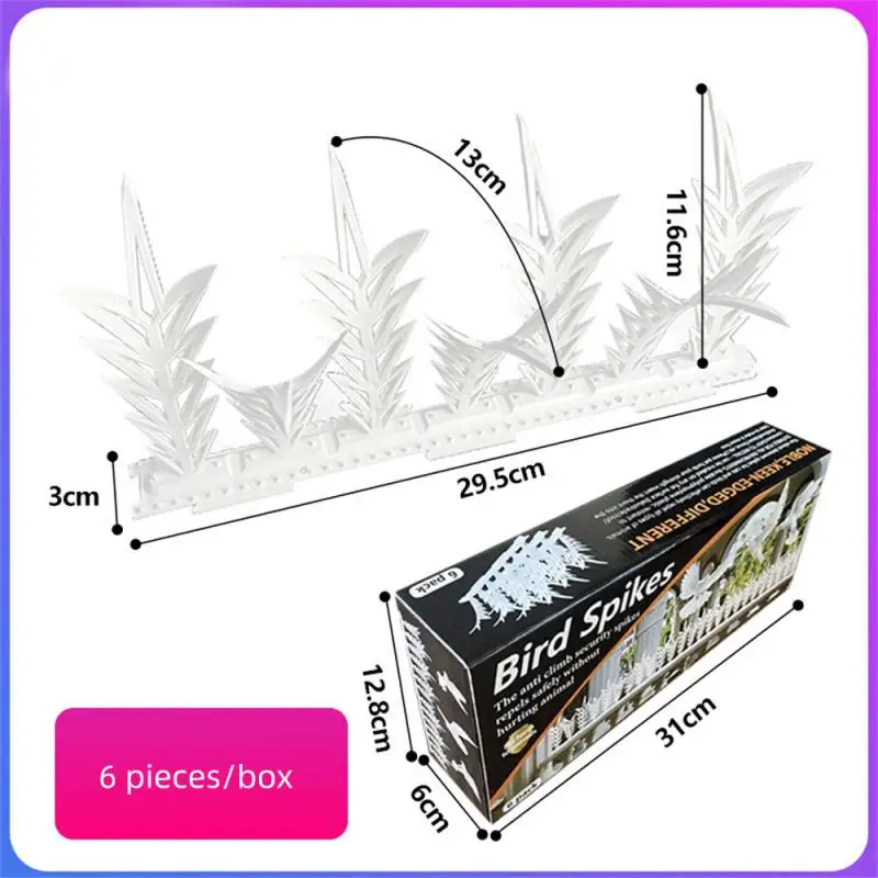 Bird-proof Stab Anti-corrosion Simple Installation Sharp Spines Anti-oxidation Garden Supplies Bird Stab Protection Fixed