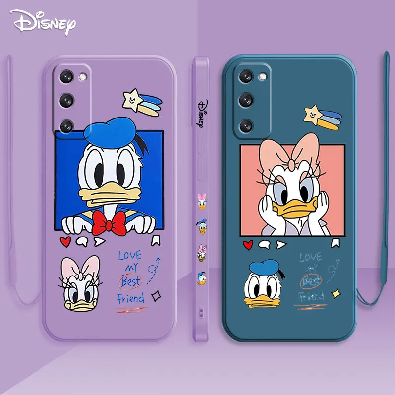 

Donald Duck Poster Case For Samsung Galaxy S22 Ultra S20 FE S21 Plus 5G S10 S9 S8 Note 10 Lite 20 Multicolor Liquid Phone Coque