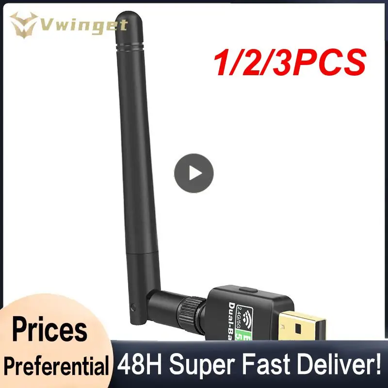 

1/2/3PCS WIFI Adapter Free Driver for Windows 7/8/10 Fi Antenna 150M Wireless Network Card For Desktop Laptop