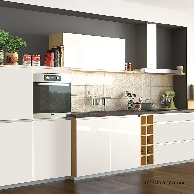 

Cabinet Wall Stickers Waterproof Furniture Renovation Self-adhesive Vinyl Wallpapers Thickened Solid Color Wardrobe Home Decor