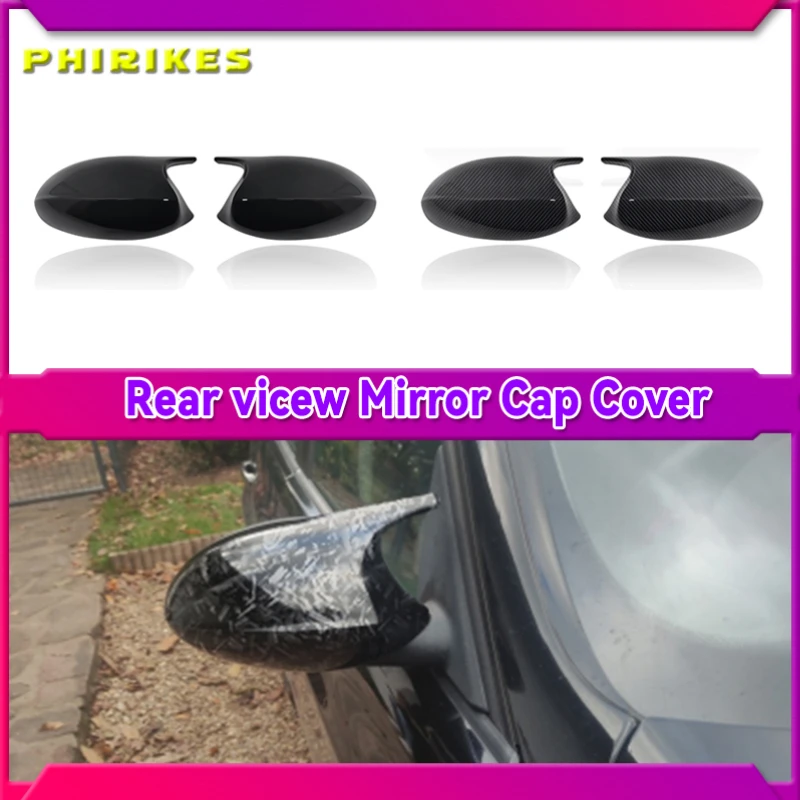 Черная Стильная крышка E90 E91 Pre-LCI 2005-2007 M3 E81 E82 E87 E88 для BMW 3 серии E92 E93 заднего зеркала