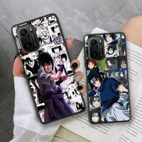 anime naruto uchiha sasuke phone case for xiaomi mi note 11 10 9 8 6x 11x lite 9t cc9 pro se