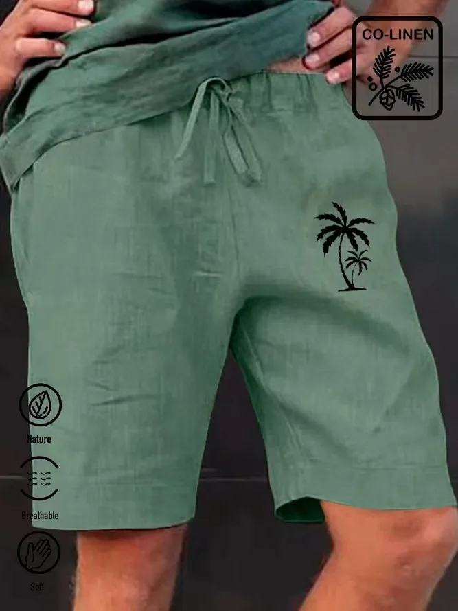 

2023 New Young Men's Summer Cotton Shorts Oversized Cargo Pants Sports Loose Wear-Resistant Cropped Casual Pants