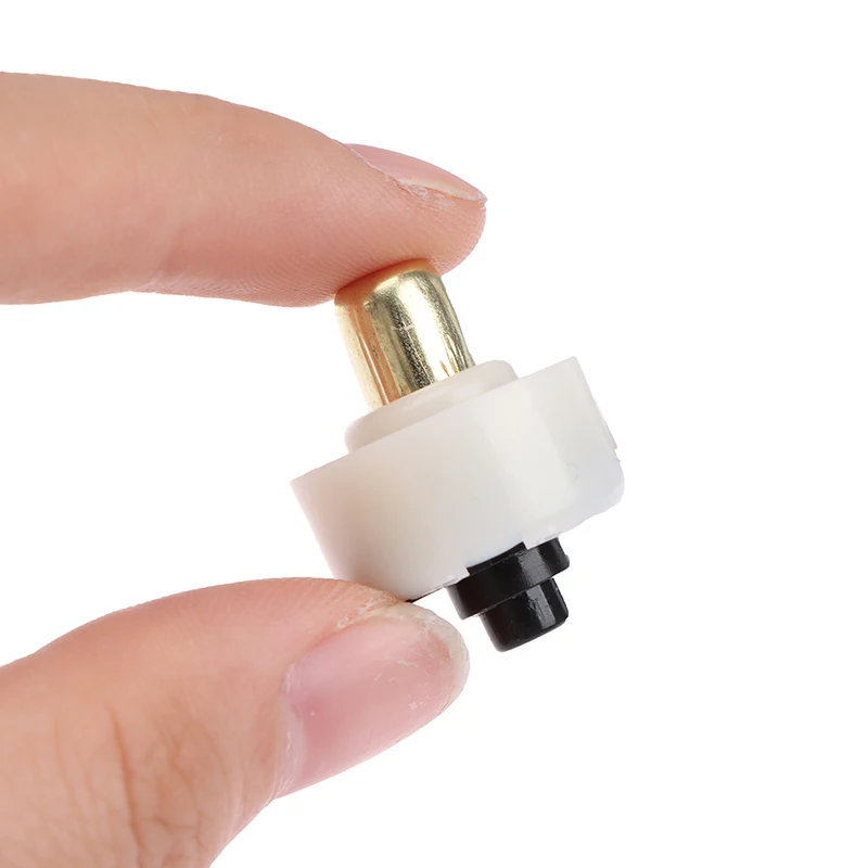 

2Pcs 17mm LED Flashlight Push Button Switch ON/ OFF Electric Torch Tail Switch