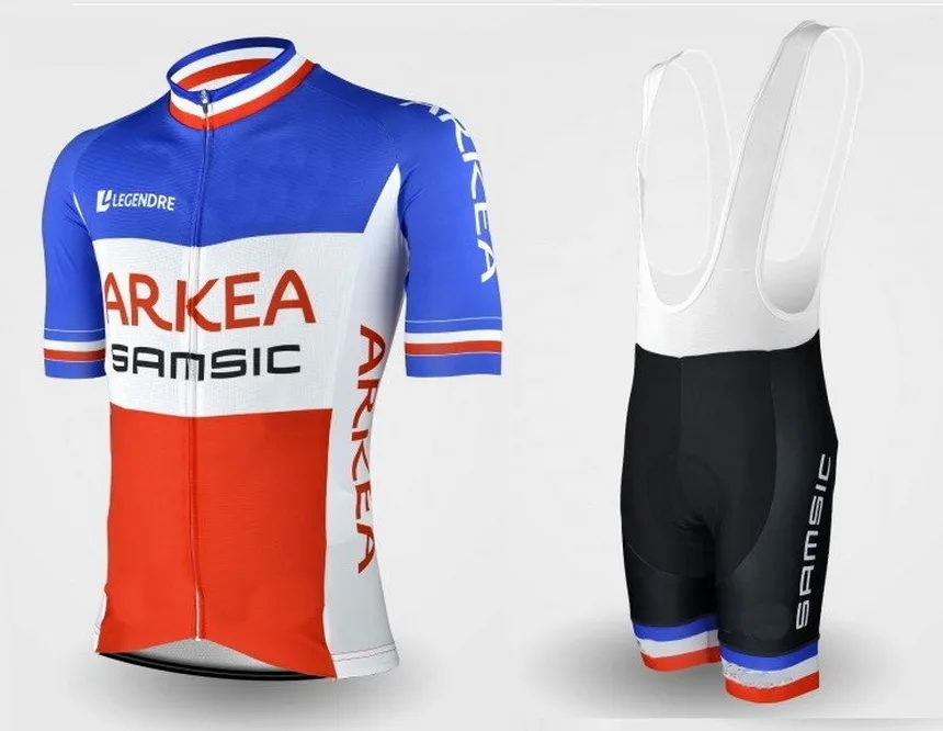 

2020 ARKEA SAMSIC TEAM FRANCE SHORT SLEEVE CYCLING JERSEY SUMMER CYCLING WEAR ROPA CICLISMO+BIB SHORTS WITH LASER CUT