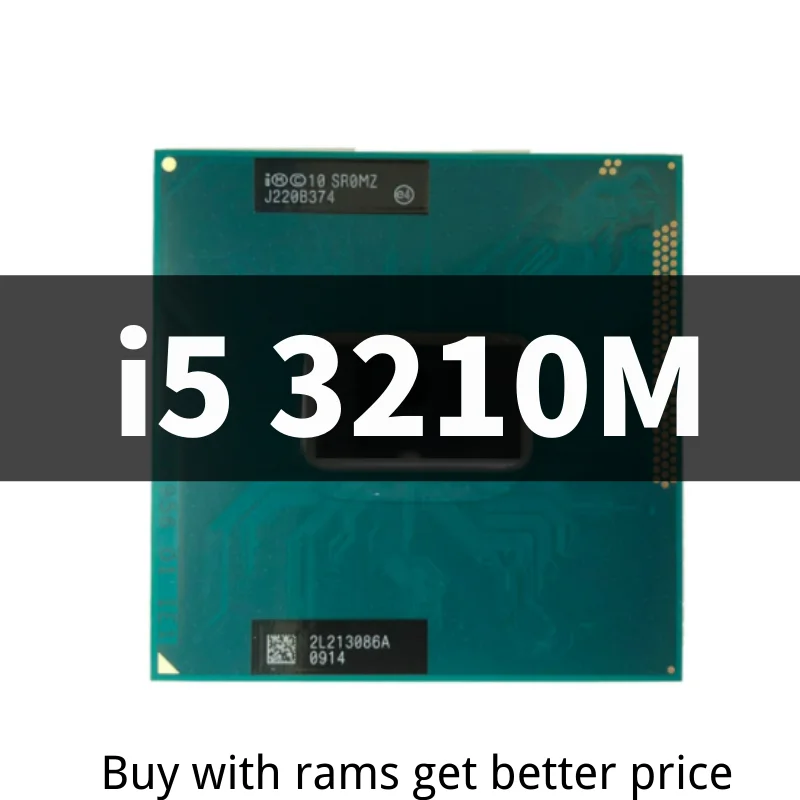 Core i5 3210M 2.5Ghz Dual Laptop Processor SR0MZ socket G2 i5-3210M CPU | Компьютеры и офис
