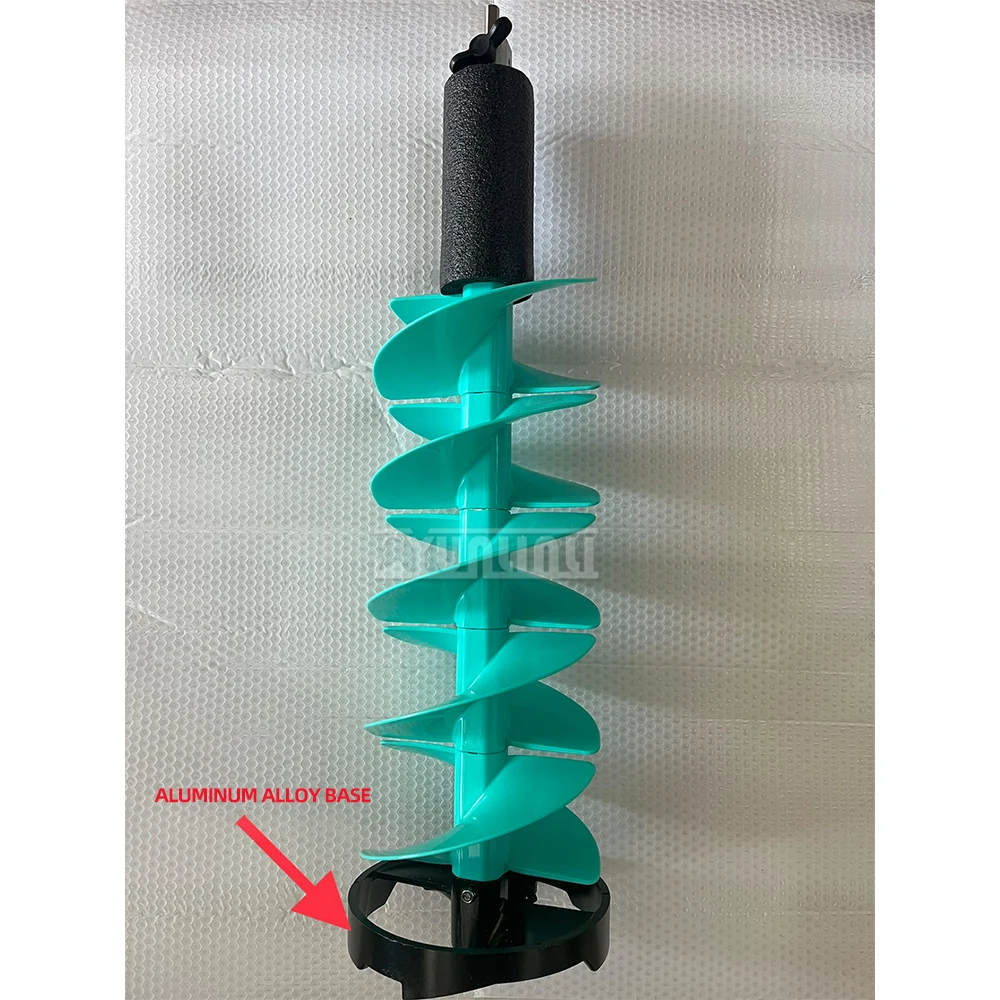 8-футовый электрический шнек для льда комплект с острым лезвием ледяной дрели