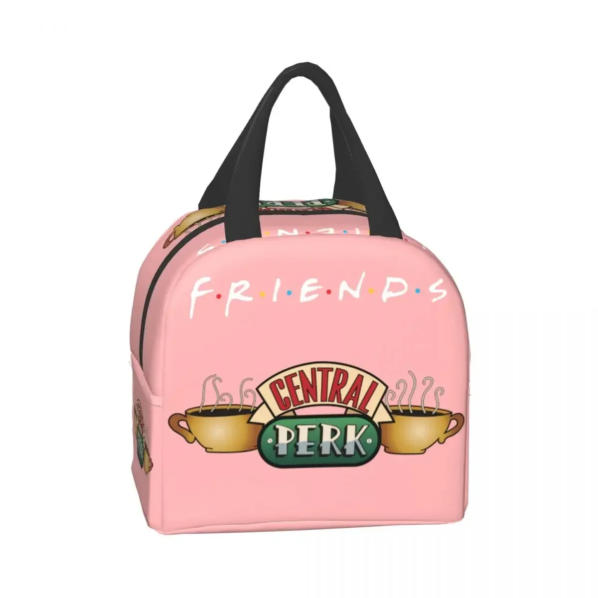 Классический ТВ-шоу Central Perk Friends Сумка для обеда-холодильник Изолированный