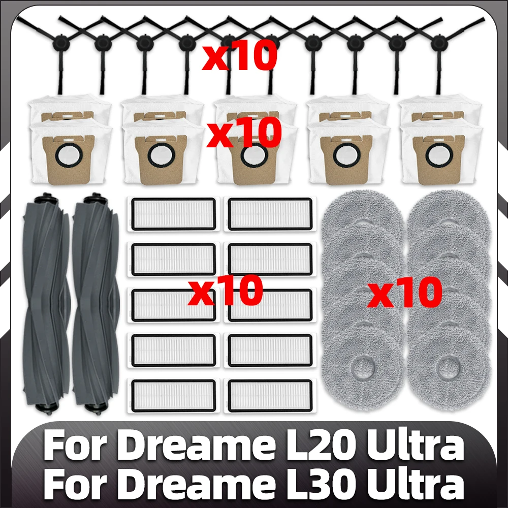

Аксессуары для робота-пылесоса Dreame L20 Ultra / X20 Pro
