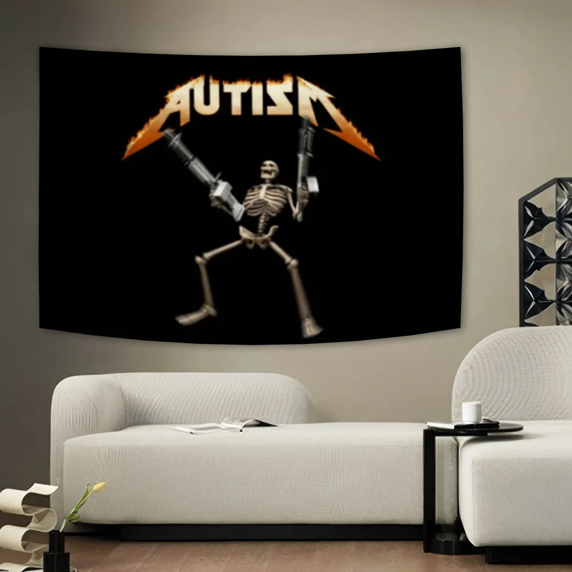 

Гобелен с черепом, 100% полиэстер