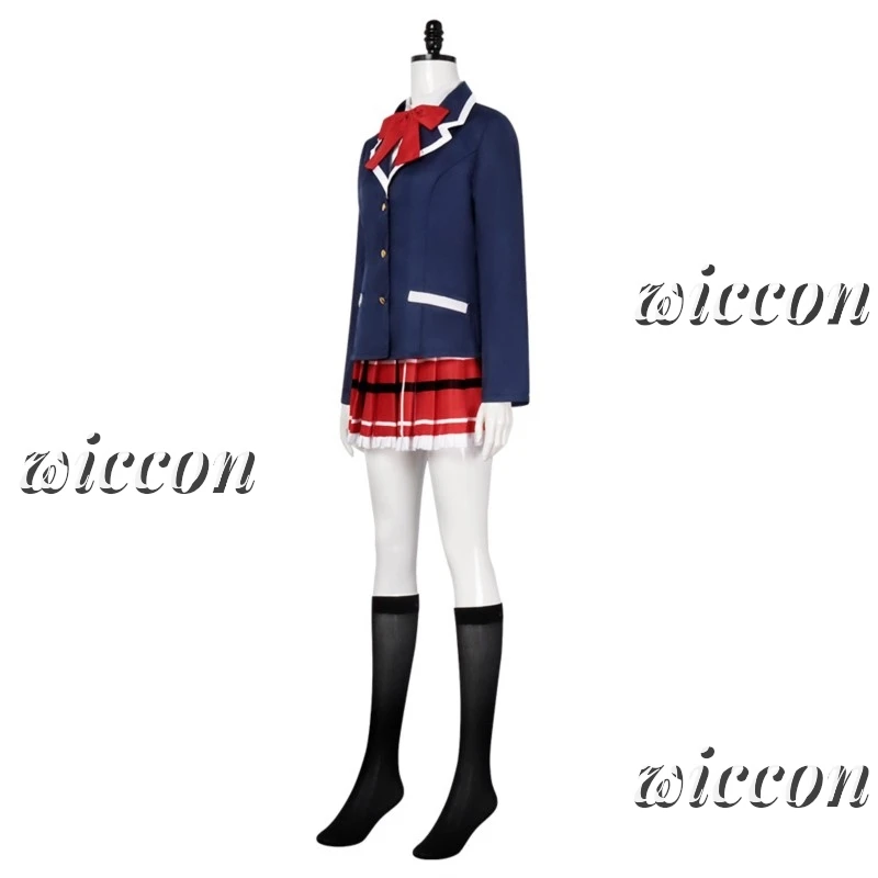 Аниме Love Chunibyo Other Delusions Takanashi Rikka Dekomori Sanae Косплей Костюм Парик Взрослая Женщина