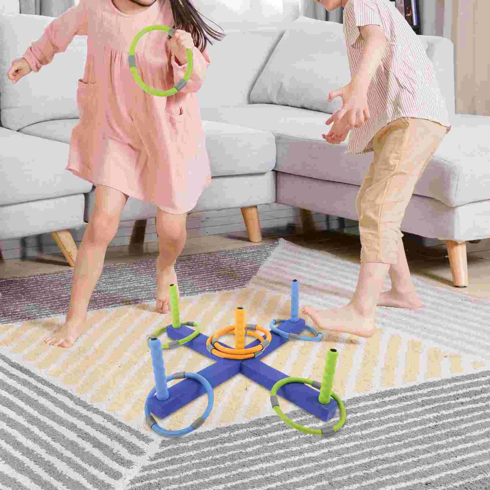 

Ring Toy Kids Toys Throwing The Cross Toss Game Rings Party Nbr Child Plaything Baby