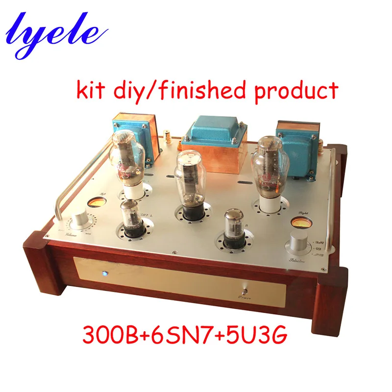 Lyele аудио 300b вакуумный трубчатый усилитель комплект для творчества Hi-Fi звука