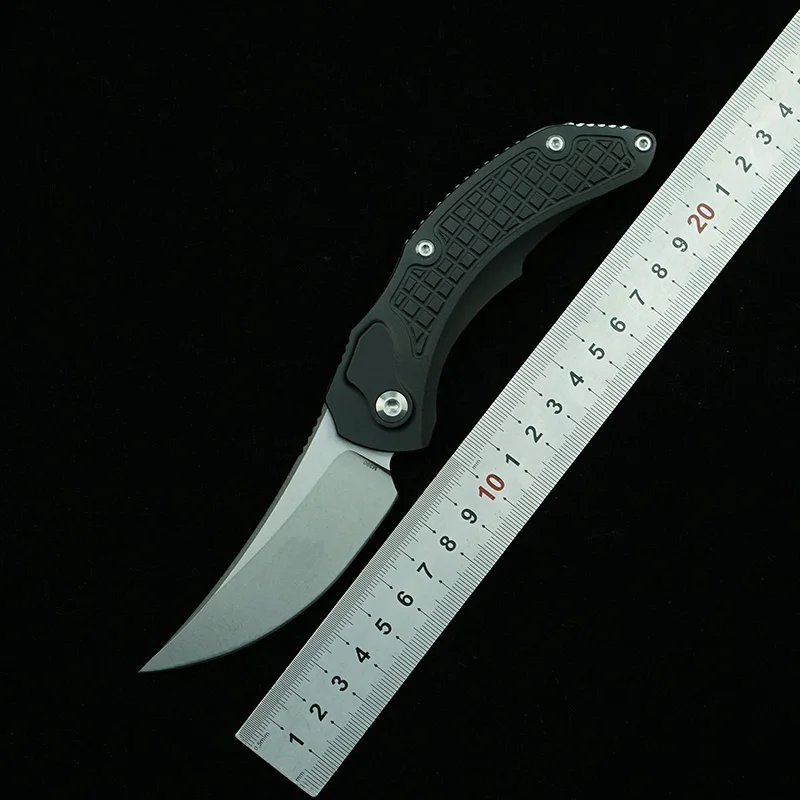 

Складной нож LEMIFSHE MT Mark M390, рукоятка из алюминиевого сплава, для кемпинга, охоты, выживания, для кухни, универсальный инструмент для повседнев...