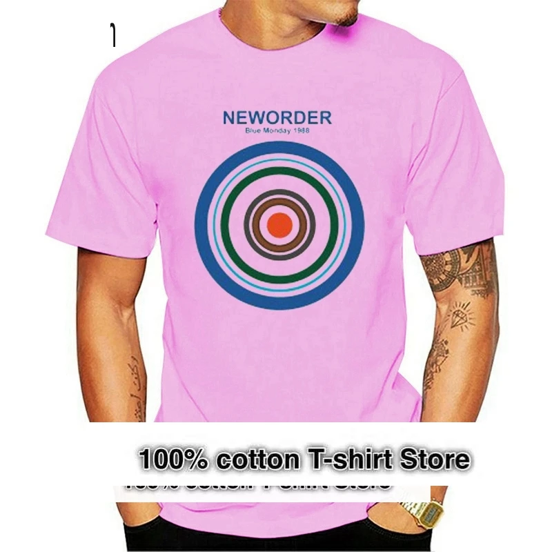 

New Arrvial Slim Fit O Neck T-Shirt Men Order Blue Monday 1988 Rock Bandthe Who T Shirt New T-Shirts Funny Tops Tee