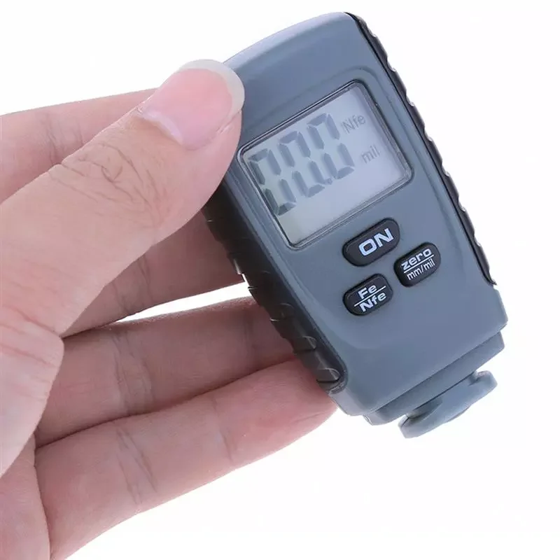 

Толщиномер 0-1,25 мм, толщиномер для измерения толщины лакокрасочного покрытия автомобиля, измеритель толщины неметаллической краски, измери...