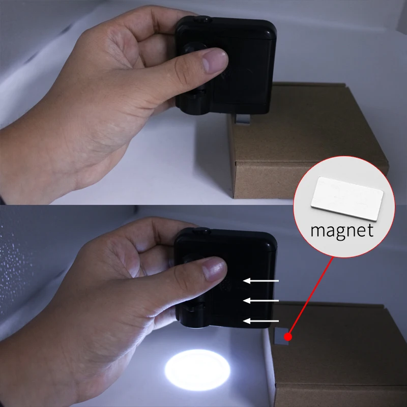 Автомобильная лампа проектора HD для двери автомобиля беспроводная