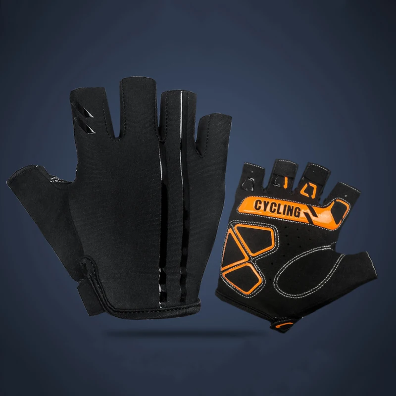 

Cycling Gloves Half Finger Outdoor Riding Fitness Driving Shock Absorption Non-slip Breathable Summer Gloves for Men and Women