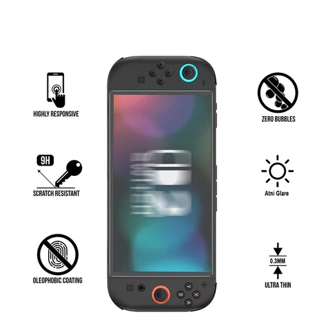 Защитная пленка из закаленного стекла для Nintendo Switch 2 DIXSG