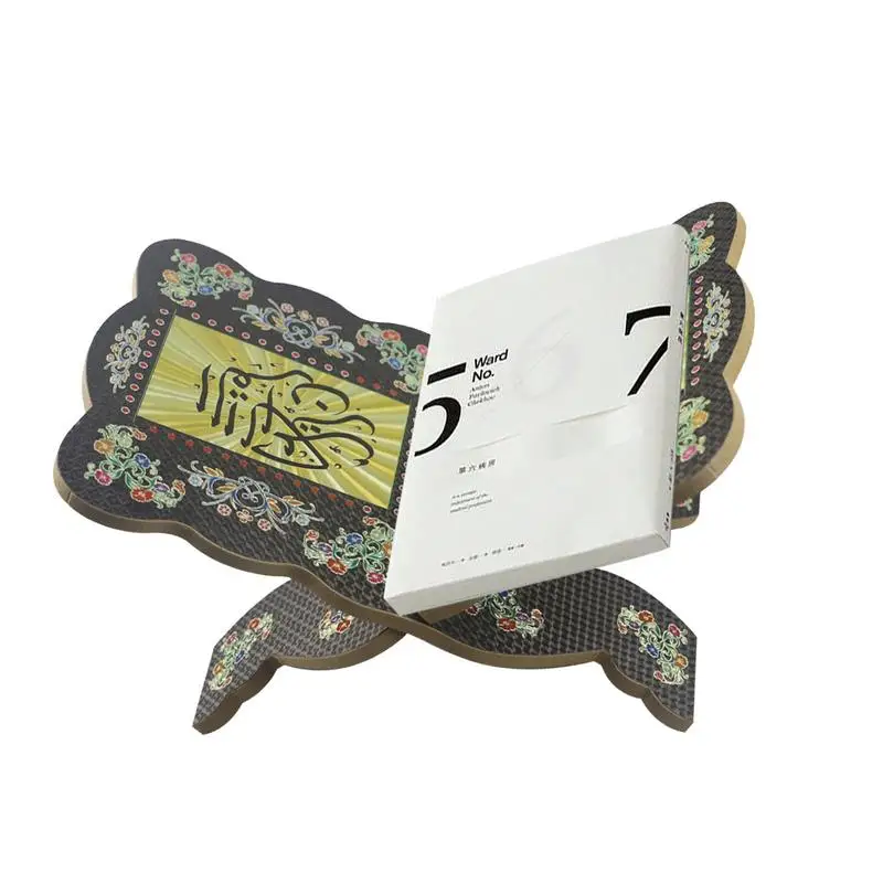 

Desktop Prayer Book Holder Foldable Wooden Book Stand Prayer Book Holder Bible Stand Bookshelf Reading Rack Home Decoration
