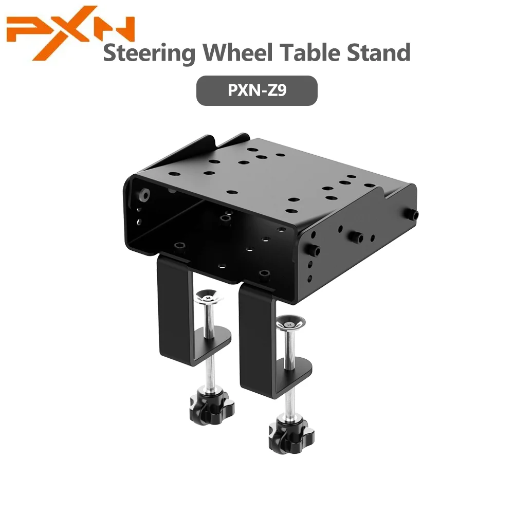 PXN-Z9 Steering Wheel Stand For MOZA R9 Logitech G27 G29 T500 Shift Lever Bracket Pedal PC Racing Analog Desktop