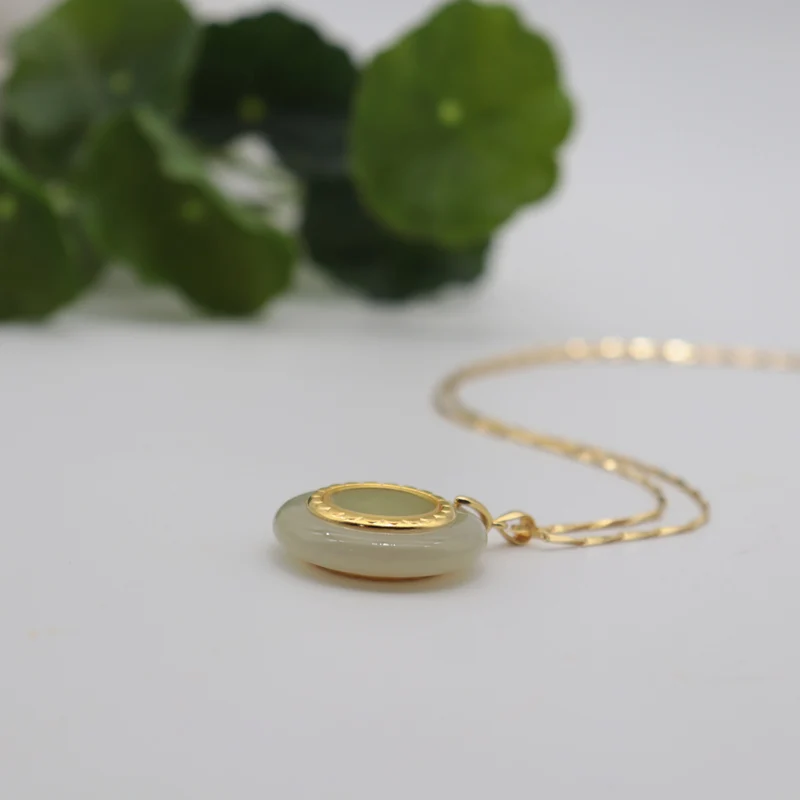 Danceable Подвеска для мужчин и женщин круглый сексуальный полый дизайн 24K золото