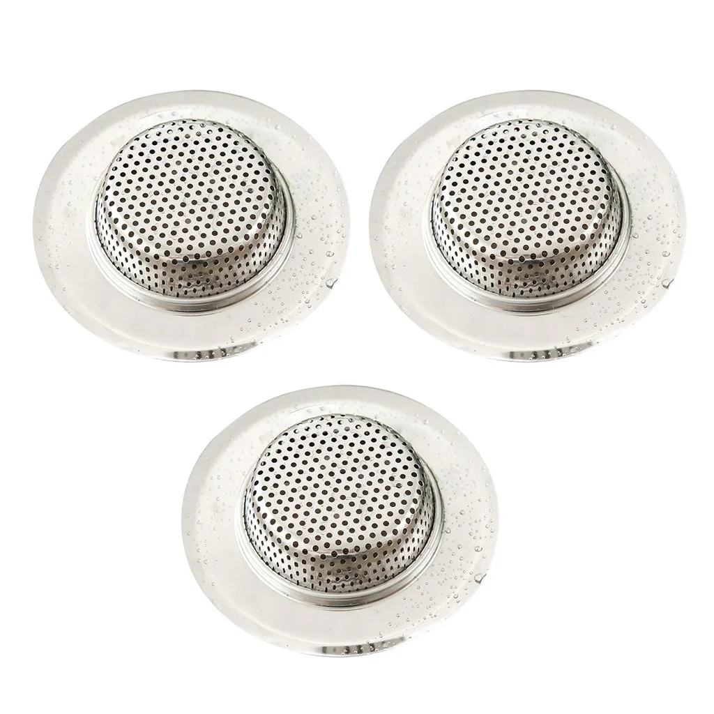 

Home Stainless Kitchen Steel Strainer Filter 3-Pack Strainer Sink Tools & Home Improvement