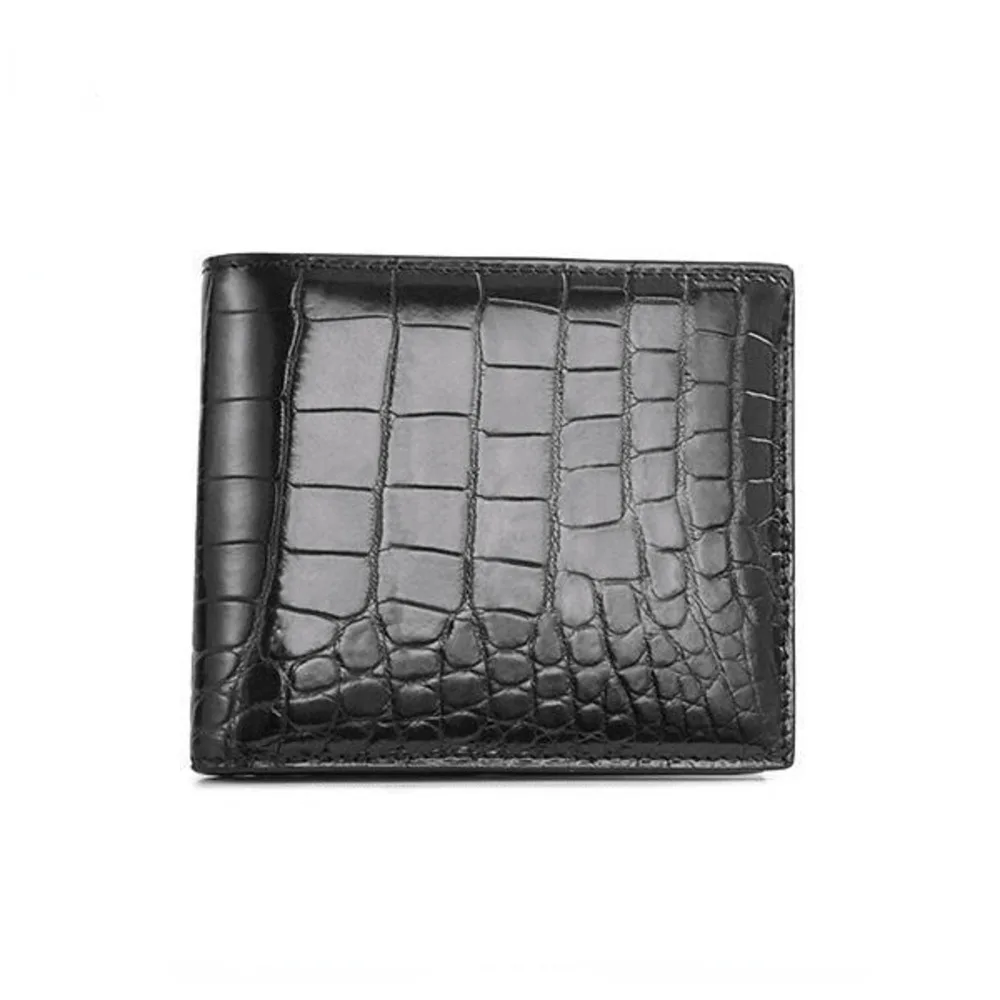 2022 New Leather Genuine Mens Wallet Business Multi Card Horizontal Large Capacity Black Wallets For Men's Wholesale Purses Sell
