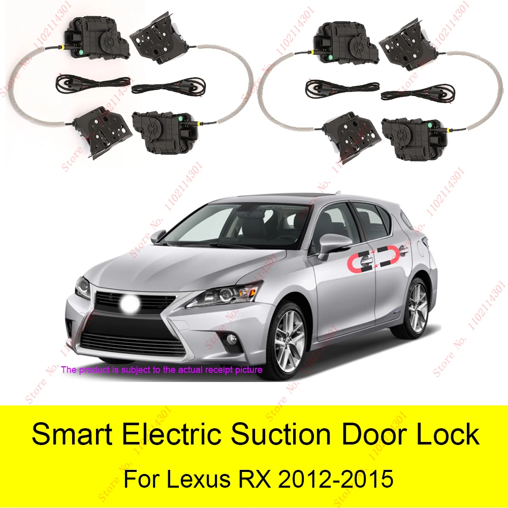 Умный автоматический Электрический дверной замок на присоске для Lexus RX 2012-2015