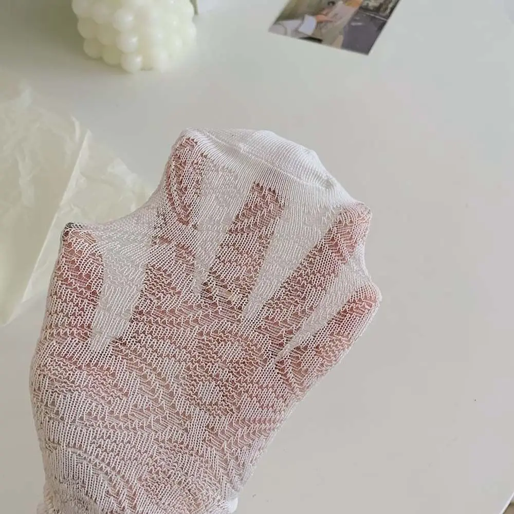 Японские дышащие сетчатые женские носки студенческие необычные маленькие милые