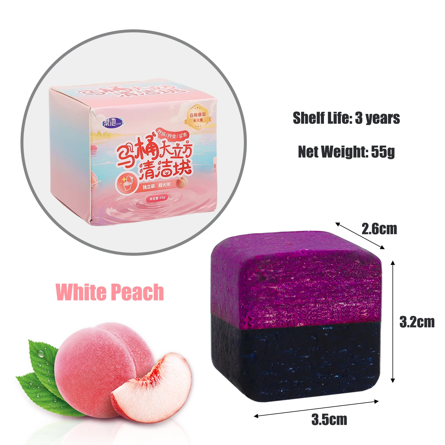 

Мини Магический Куб для чистки унитаза