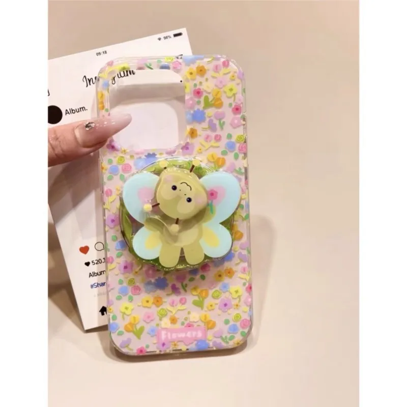 Магнитный держатель для телефона Duffy Family Olu Mel 3D Butterfly, милый кавайный держатель MagSafe для всех смартфонов (art.: 3920da56eb2a3) - 3920da56eb2a3