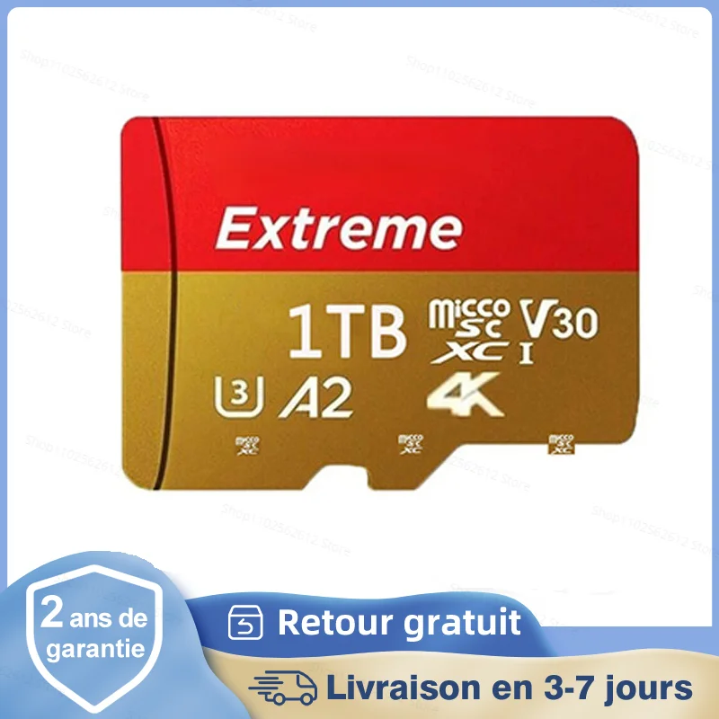 

Original Memory Card 128GB Flash Mini Micro SD Card 256GB 512GB 1TB High Speed Micro HD TF Card for phone Cameras Drone