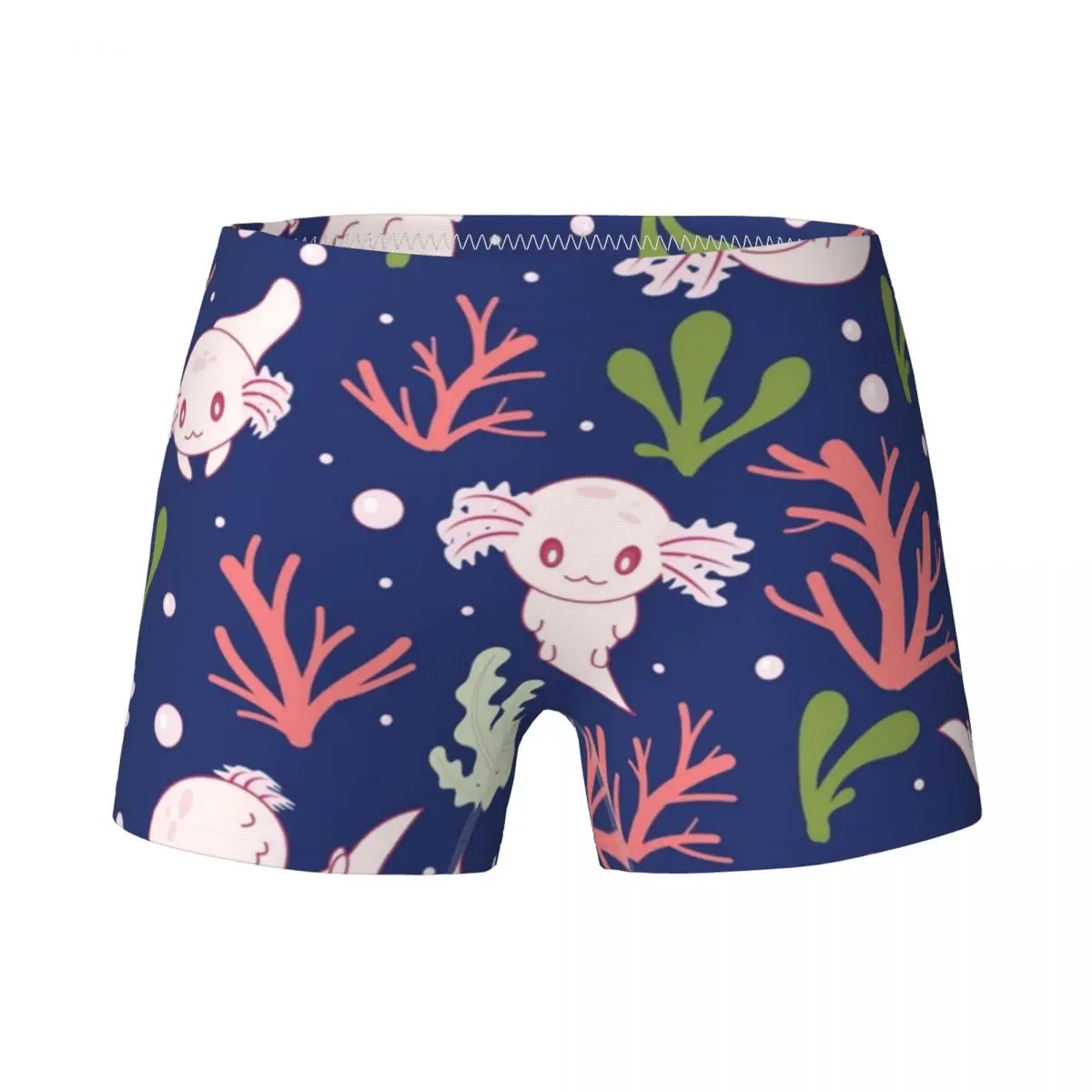 

Cute Axolotl Children's Girls Underwear Kids Pretty Boxers Briefs Soft Pure Cotton Teenagers Panties Fish Underpants 4-15Y