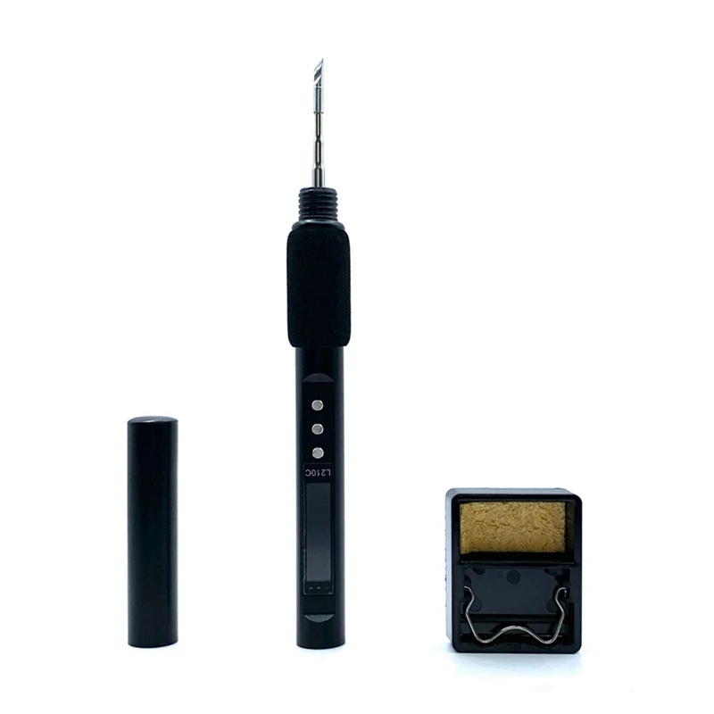 L210C PD 100 Вт Портативный электрический паяльник 50-500 ° Паяльная станция с цветным