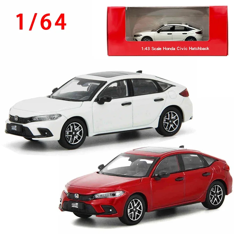 Литый под давлением в масштабе 1/64 Honda Civic хэтчбек модель автомобиля из сплава