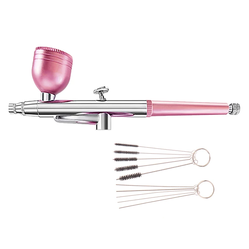 

1 шт. портативный аэрограф одинарного действия 0,3 мм насадки спрей-аэрограф ручка для модели торта ногтей автомобильная живопись красота струйный