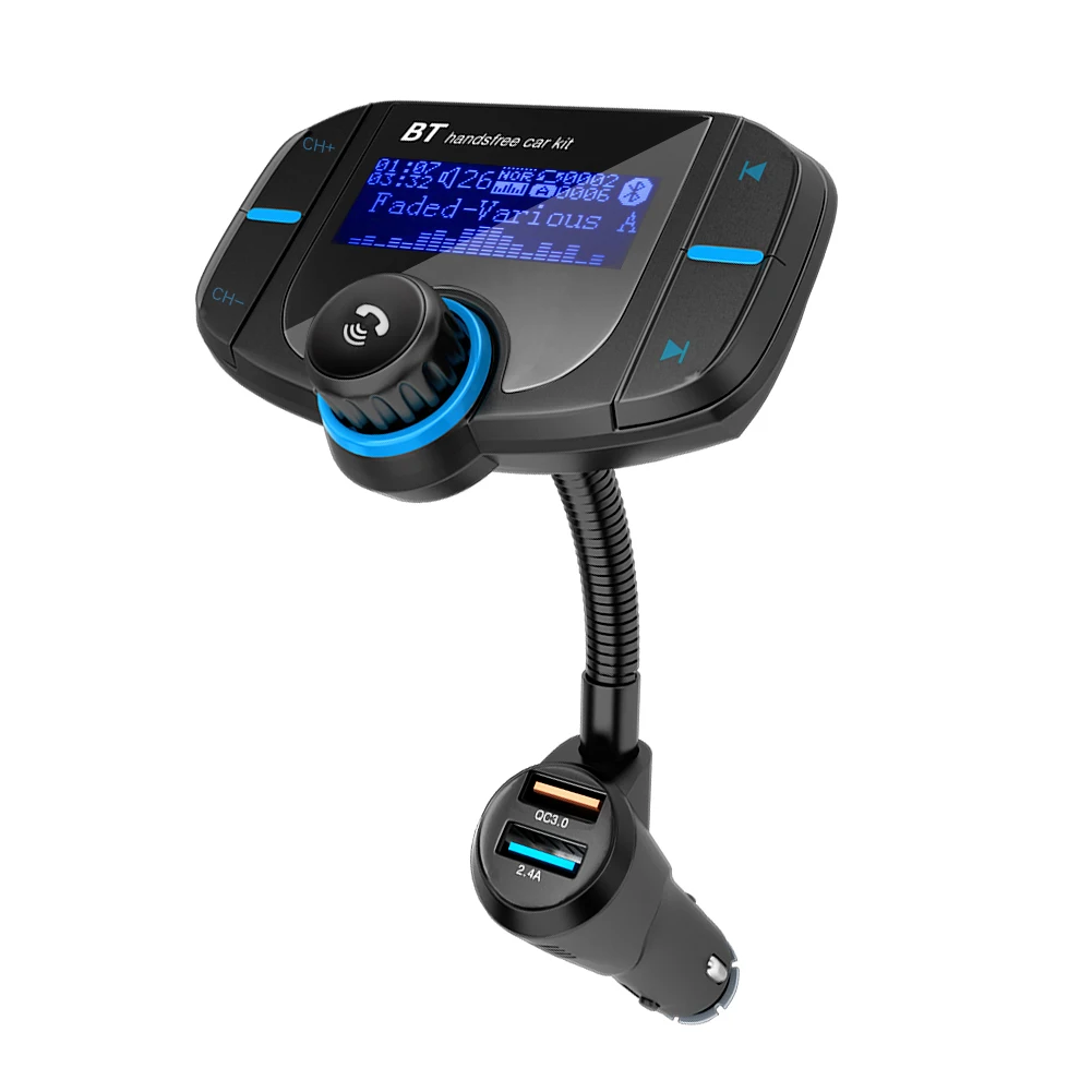 FM-трансмиттер с поддержкой Bluetooth и двумя USB-портами |
