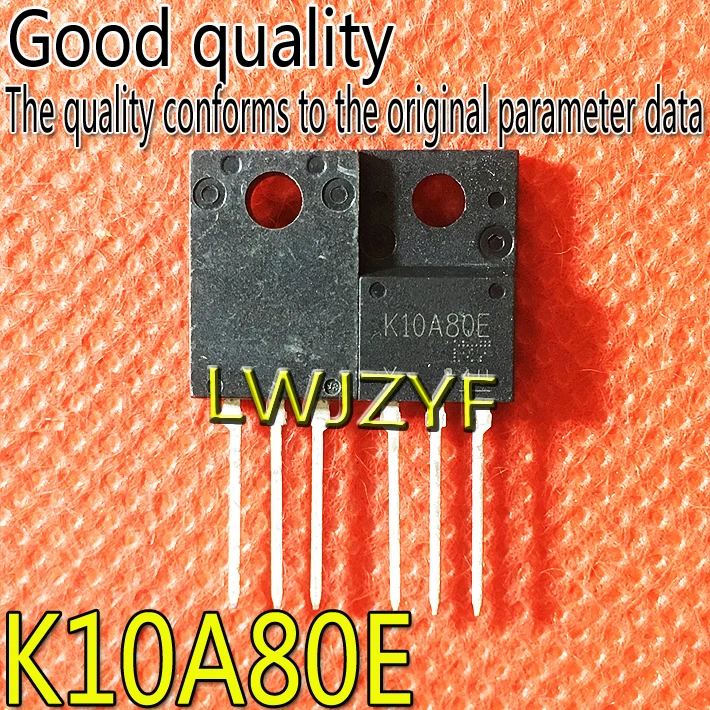 

New 10A 800V N MOS TK10A80E K10A80E TO-220F MOSFET Fast shipping