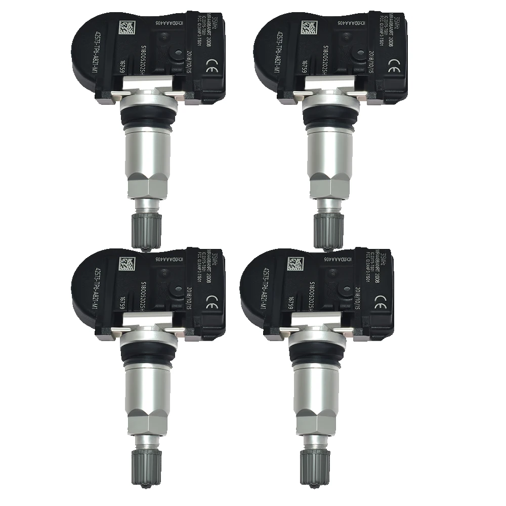 Датчик давления в шинах 42753-TP6-A82, датчик давления в шинах 42753-TP6-A821-M1, для Honda Accord Crosstour CR-V, Аксессуары для автомобилей, 1/4 шт.