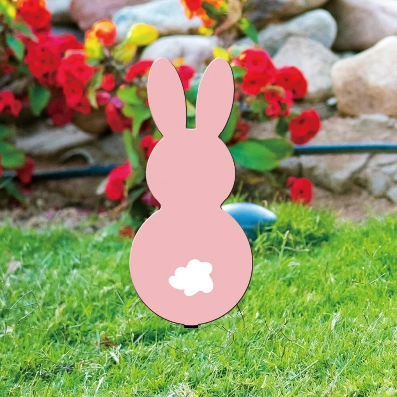 

Пасхальный кролик двор лужайка стойки кролики форма двор знаки уличные украшения