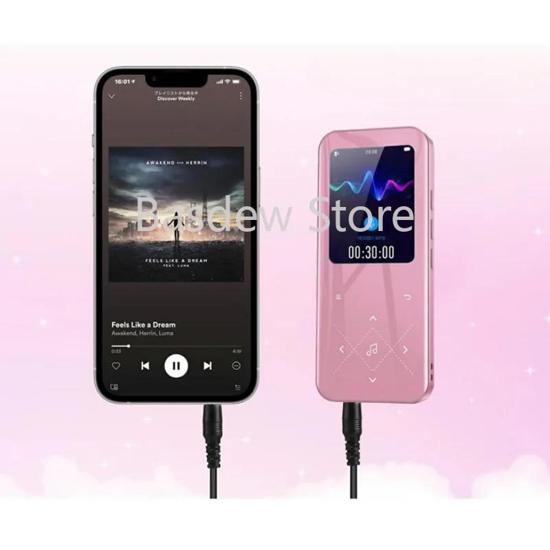 32 ГБ памяти может быть расширен 128 Гб MP3 Bluetooth музыкальный плеер