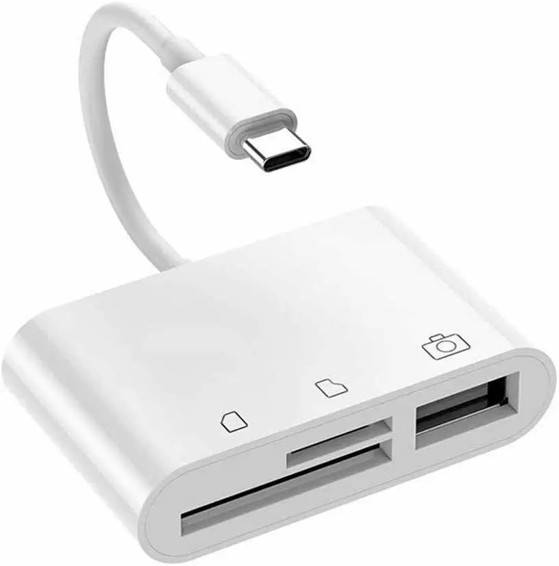 

Устройство для чтения карт памяти Type-c, Android, OTG/SD/TF