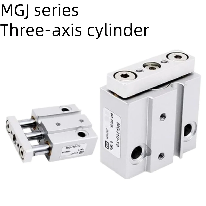 Миниатюрный цилиндр направляющего штока серии MGJ MGJ6-5 MGJ6-10 MGJ6-15 MGJ6-20 MGJ10-5 MGJ10-10 MGJ10-15
