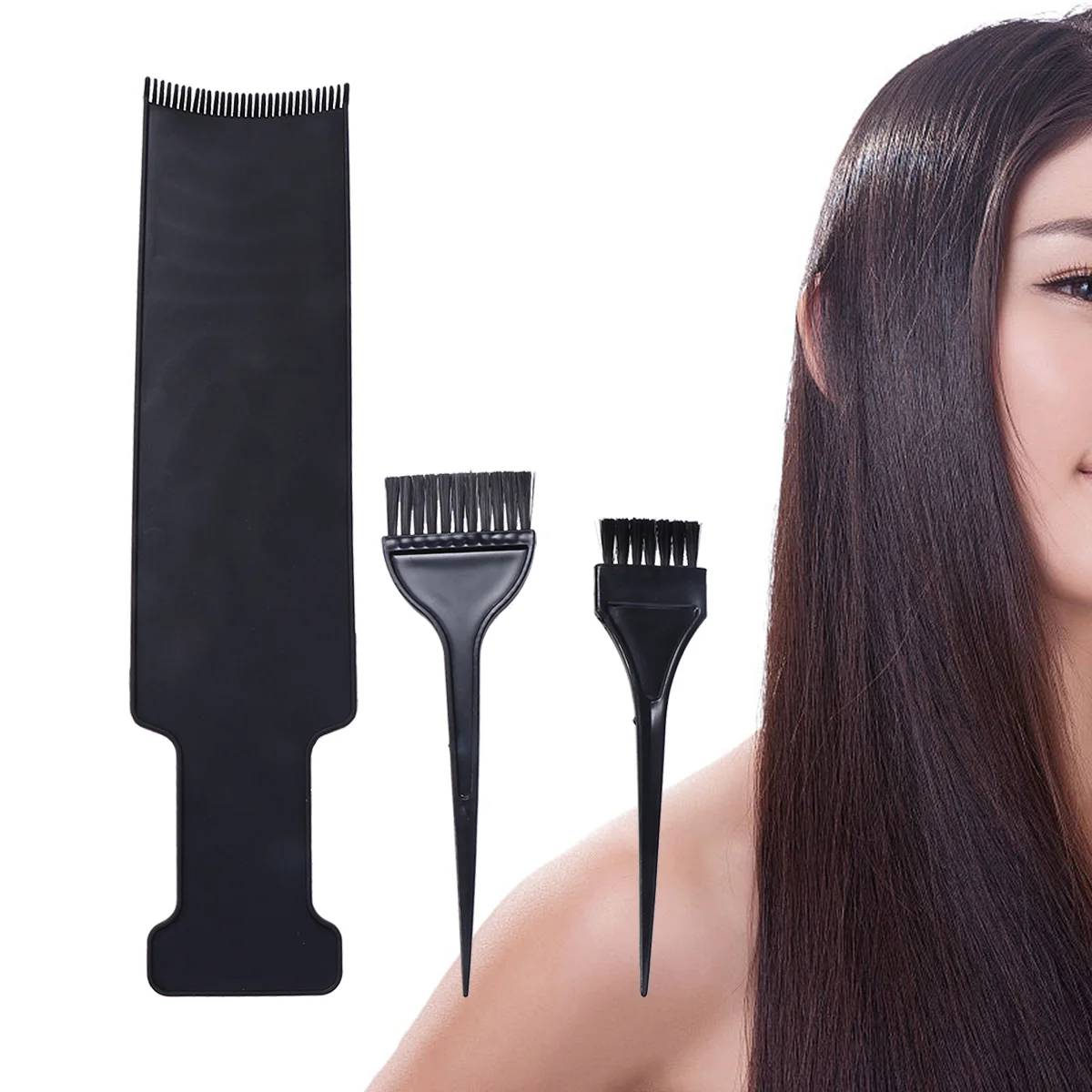 

Hair Coloring Comb Board Hairdressing Tint Kit Dye Brush Highlighting Dyeing Tool Salon Plate Tools Paddle Color Balayage