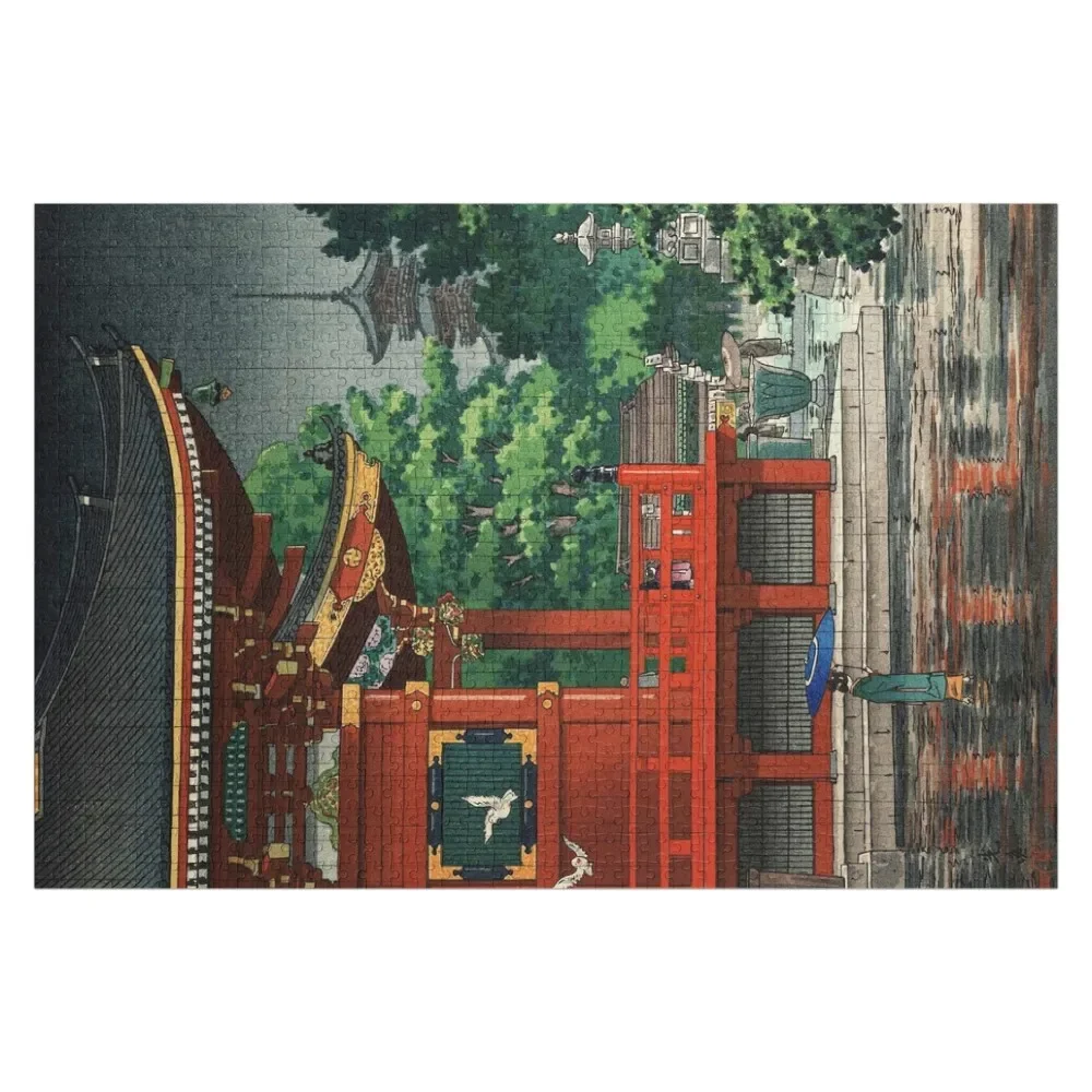 Asakusa Kannondo Temple от Tsuchiya Koitsu Jigsaw Puzzle Персонализированные подарки Детская игрушка
