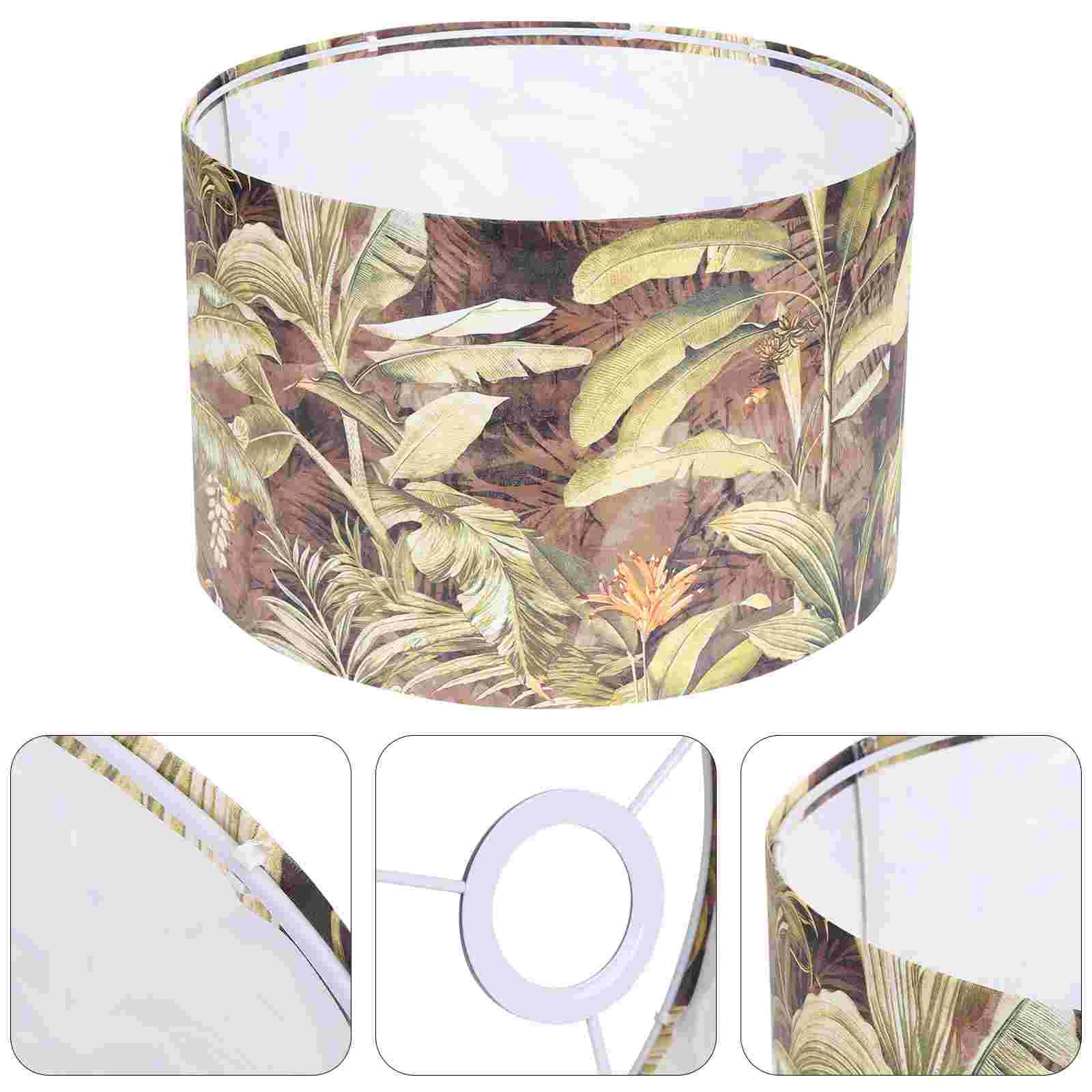 

Lampshade Chandelier Shades Table Retro Light Unique Vintage Decor Hanging Pendant Replacement
