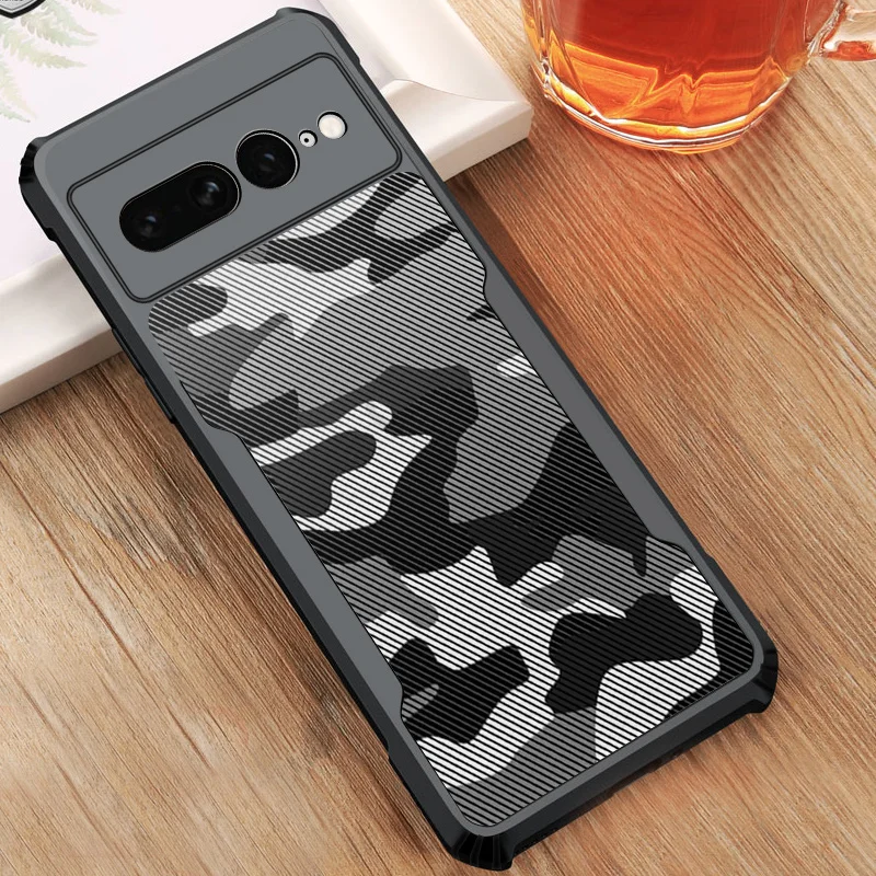 

coque For Google Pixel 7 Pro Case Rzants Camouflage Armor Airbag Shockproof Back Protective Cover For Google Pixel 7 чехол